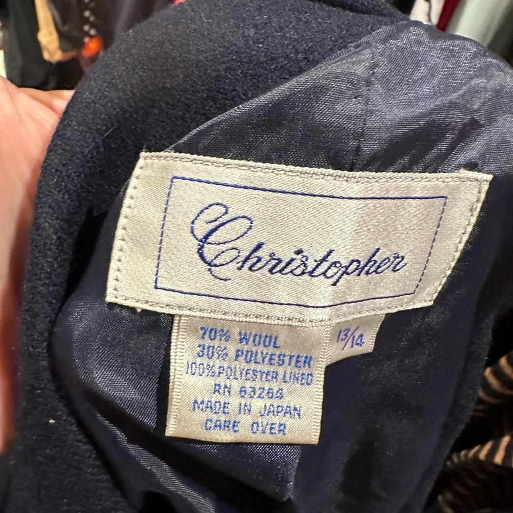 Christopher vintage 70s jacket and matching skirt